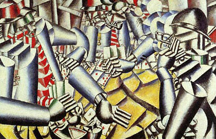 La partie de cartes, Fernand Léger, 1917
